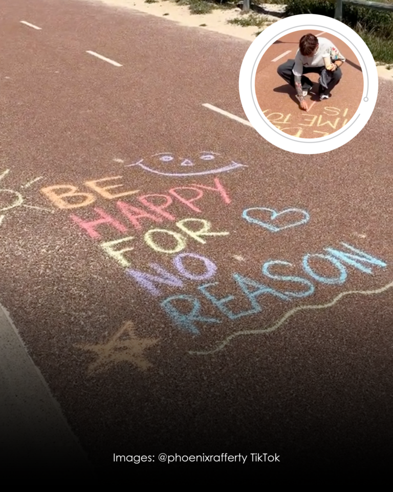 The chalk messages providing inspiration for many – The Good News Movement The chalk messages providing inspiration for many – The Good News Movement