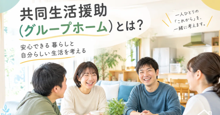 What is Community Living Support (Group Home)? Thinking About a Secure Life and Living Your Own Way｜いまここグループ